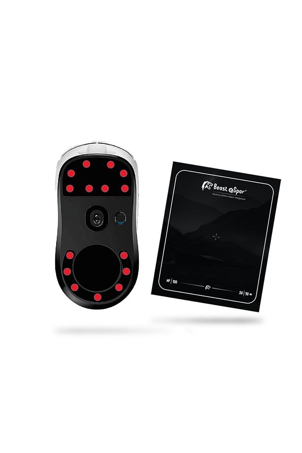 Universal Dot Mouse Skate ( Her Mouse Modeli Ile Uyumludur) Red Edition %100 Ptfe - 1