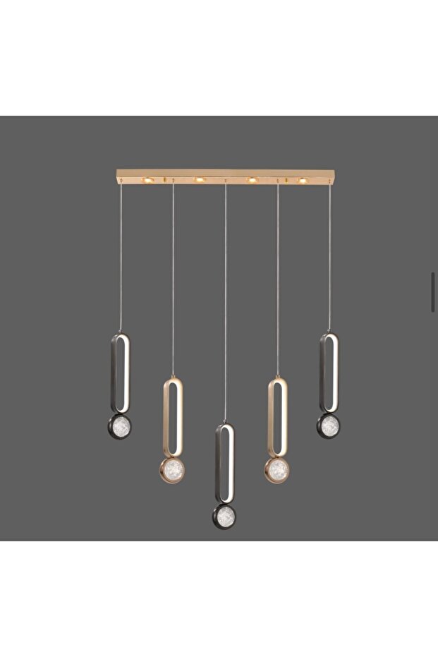 Ice Drop 5'li Sarkıt Led Avize - 3
