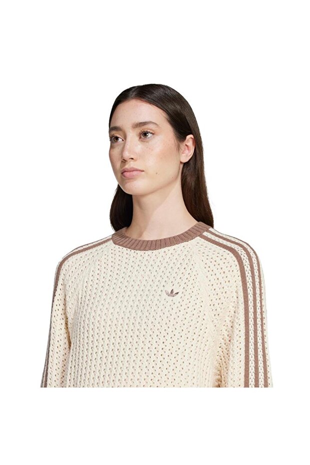 Adicolor Kadın Krem Kazak (JD0907) - 4