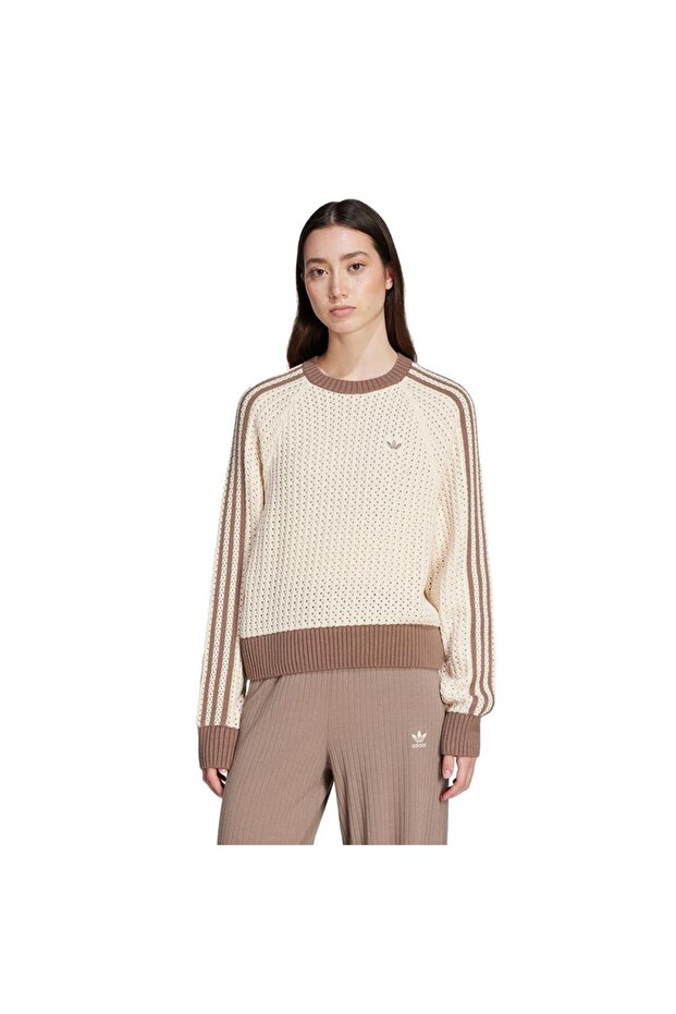 Adicolor Kadın Krem Kazak (JD0907) - 1