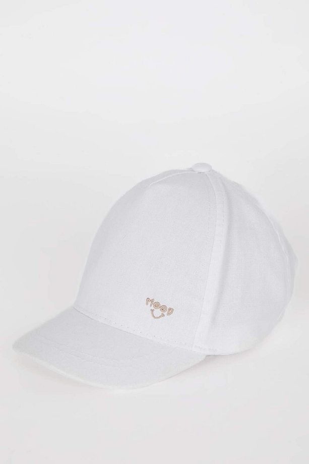 Kız Bebek Pamuklu Cap Şapka D6882A525SM - 1