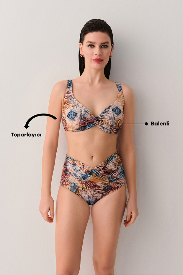 Freya Front Twisted Bikini Top