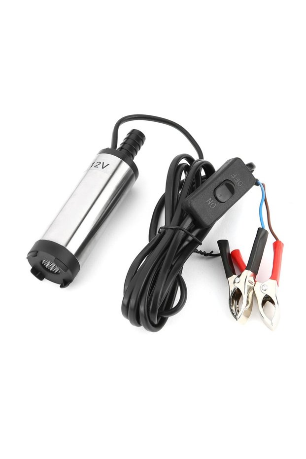 12V Electric Fuel Transfer Pump Water Oil Transfer Refueling Submersible Pump For Diesel Water Pump