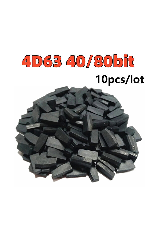 10pcs 5 10pcs/lot 4D63 40/80bit ID63 ID83 TP33 Blank Ceramic Transponder Chip for Ford for Mazda for