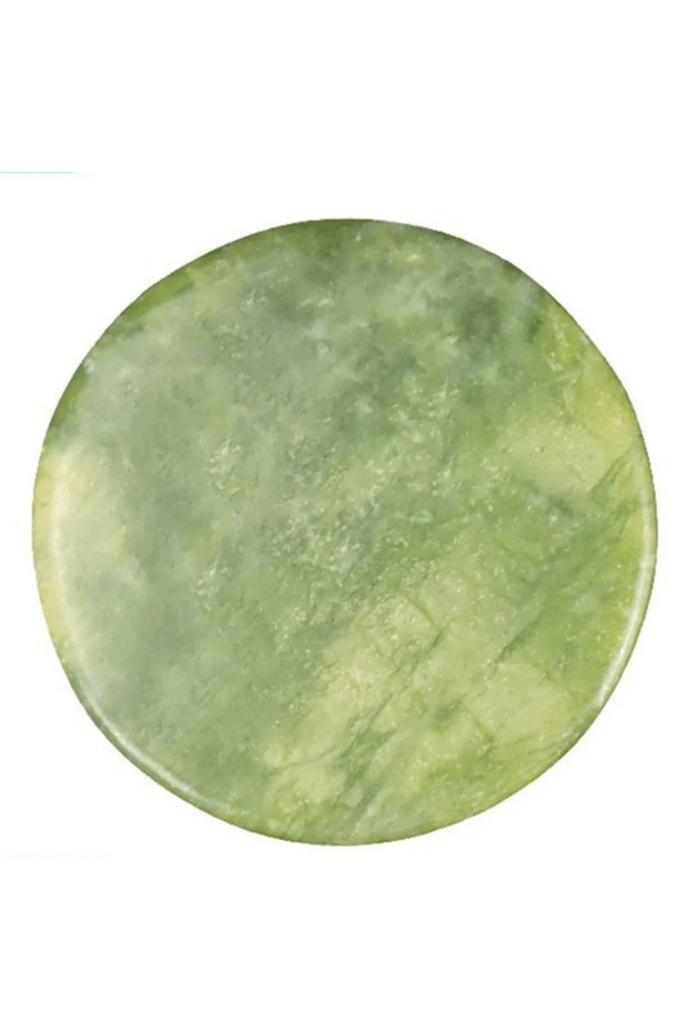 10PCS CNKESS Wholesale Natural Eyelash Extension Jade Slice Crystals Polishing Healing Reiki Color A