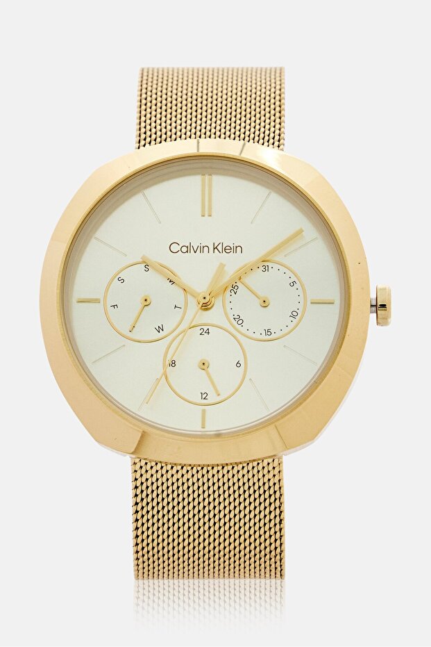 Women 25200339 Stainless Steel Analog Watch 38 mm, Gold