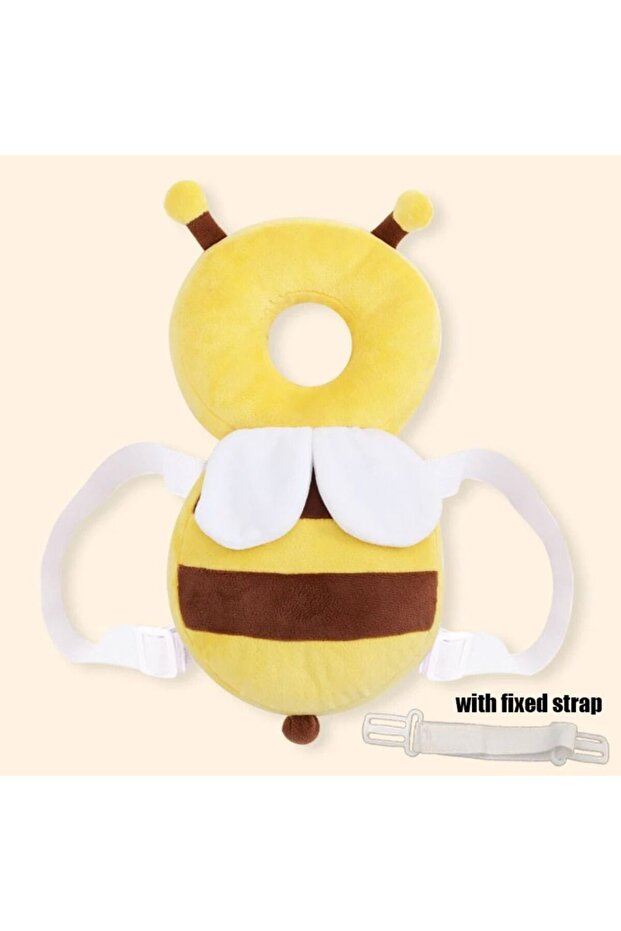 as show Head Back Protector Baby Protect Pillow Learn Walk Head Protector Cushion Anti Fall Backward