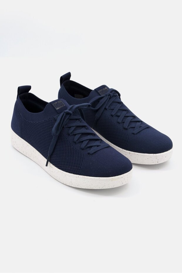 Women Lace Up Training Shoes, Navy