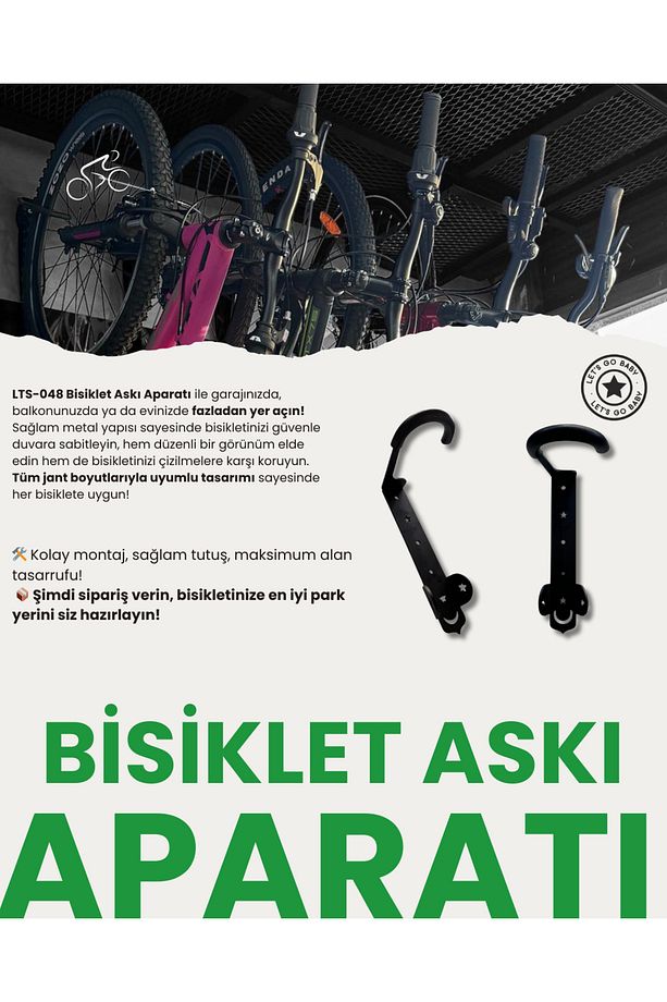 Bisiklet Duvar Askı Aparatı - 7