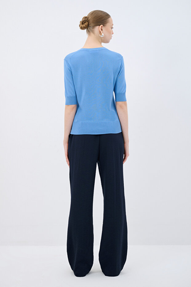 V Yaka Triko Hırka - 6