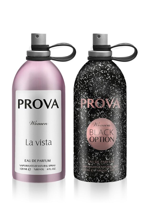 Black Option Ve La Vista L Edp Kadın Parfüm Seti 2 X 120 ml - 1