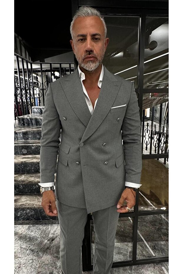 KRUVAZE TAKIM ELBISE - 1