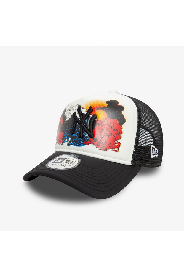 Mlb Graphic Trucker Neyyan Whiblk