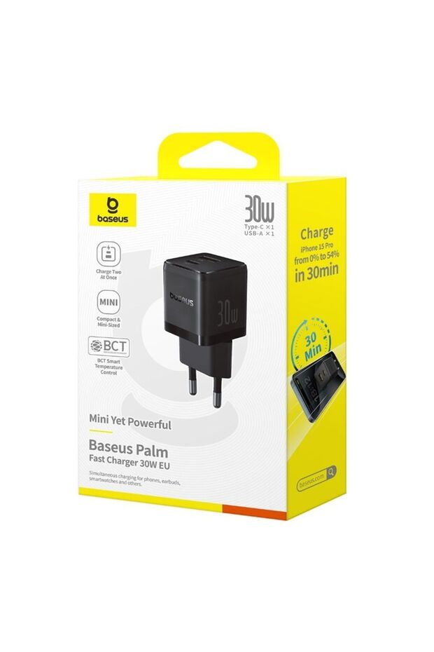 Palm Hızlı Şarj 30W Eu Siyah - 5