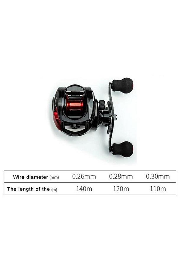 Ae2000 Baitcasting Sağ El Çıkrık 7:2:1 Olta Makinesi Motoru - 4