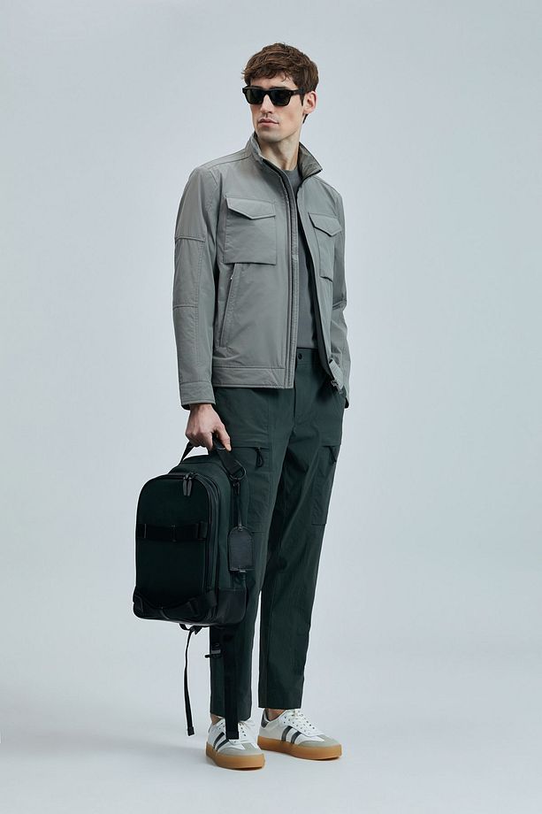 Minimalist Erkek Ceket - Regular Fit Uzun Kol - Günlük - 3