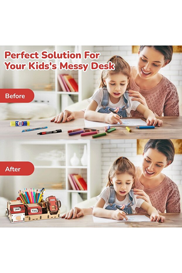 Infinity Calendar Organizer Stem Diy Fun Toy, Best Gift For Boys & Girls Age 8-14 - 2