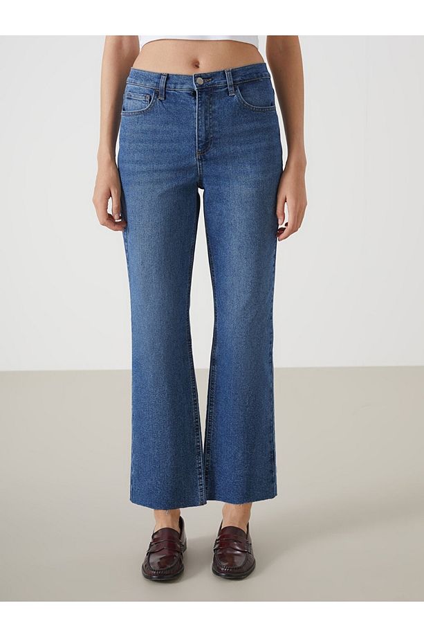 LCW Jeans Mars Flare Kadın Jean Pantolon - 2