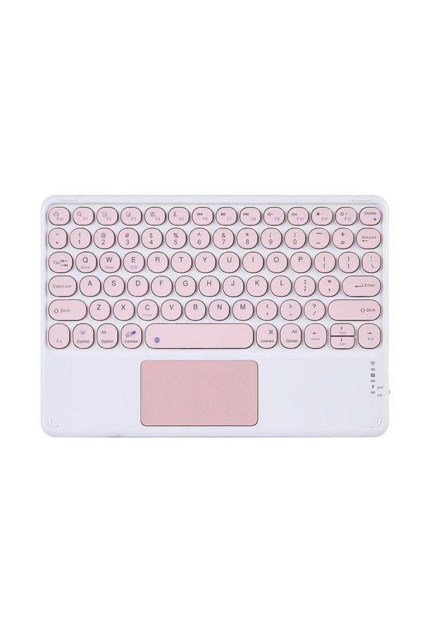 Kablosuz Touchpad Bluetooth Klavye - Ios Android Windows Uyumlu - Türkçe Dil - Şarjlı - Ult - 1