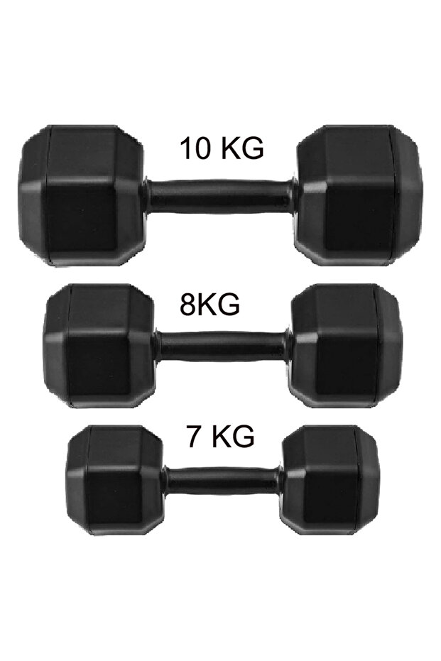 7-8-10 KG Dambıl Set - 1