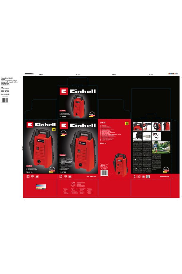 Tc-hp 90, Yüksek Basınçlı Yıkama Makinesi - 4140739 - 8