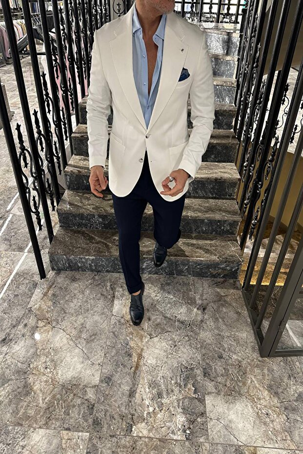 KETEN MONO YAKA CEKET - 1