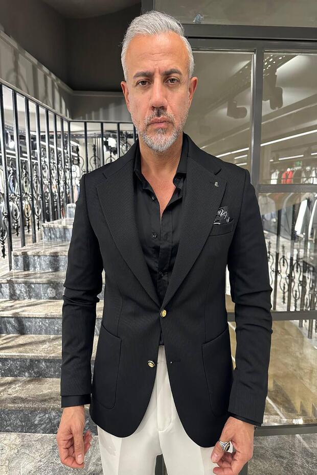YARIM ASTAR ÖRME CEKET - 1