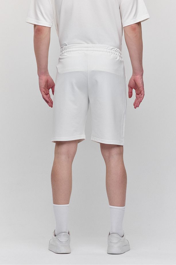 Erkek Comfort Fit Ekru Şort & Bermuda - 6