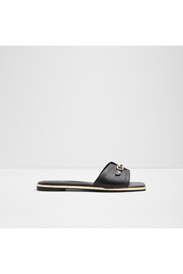 Black Flat Sandals For Women