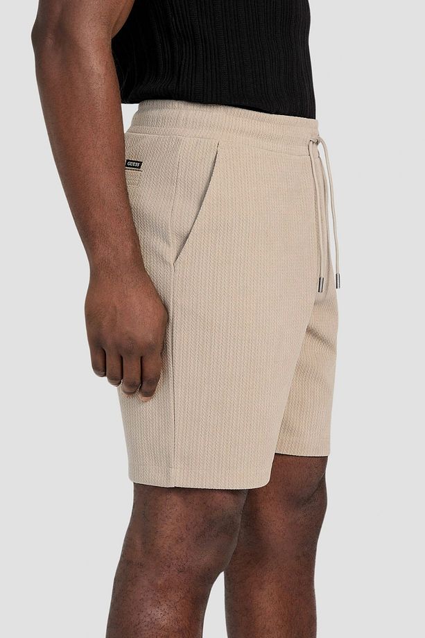 Baron Textured Knıt Shorts Erkek Haki Şort M5gd41kcry0-a90n - 2