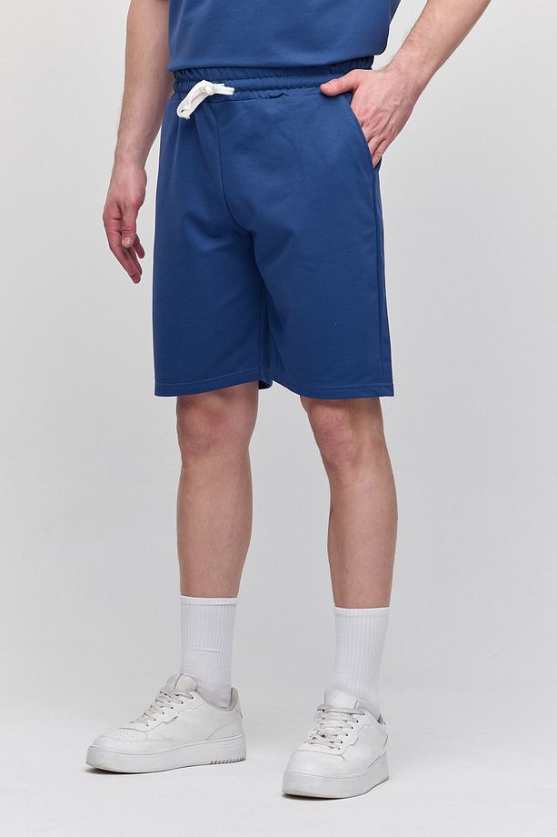 Erkek Comfort Fit İndigo Şort & Bermuda - 3