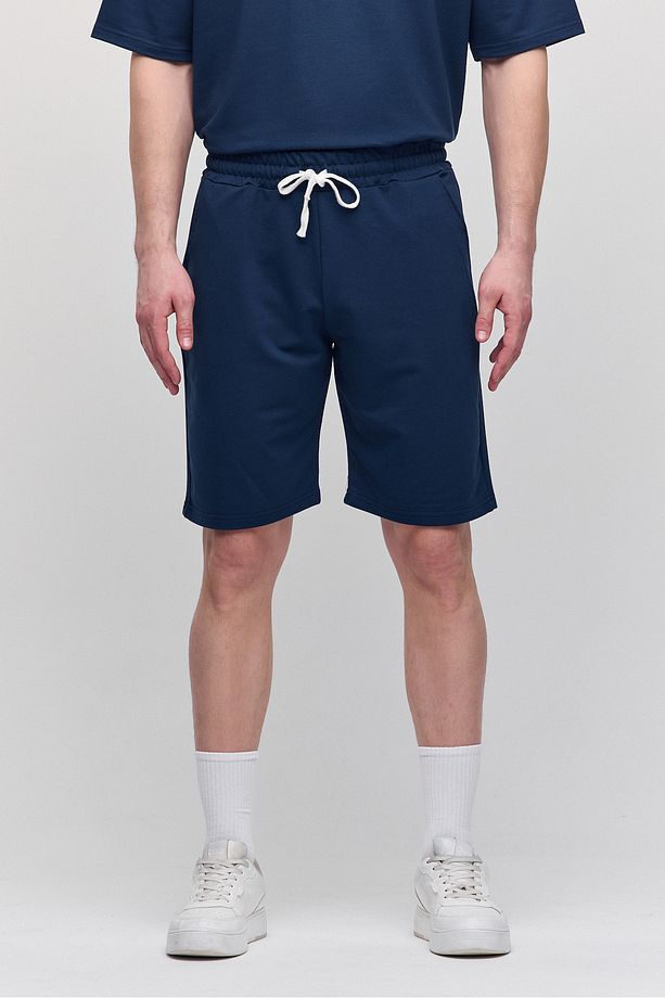 Erkek Comfort Fit Lacivert Şort & Bermuda - 5