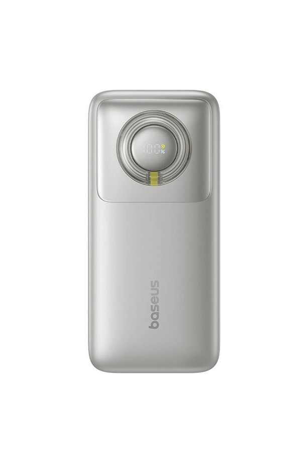 FREE2PULL 20000MAH Dahili Type-C Kablolu Powerbank - 65W Hızlı Şarj Dijital Ekran - Gri - 1