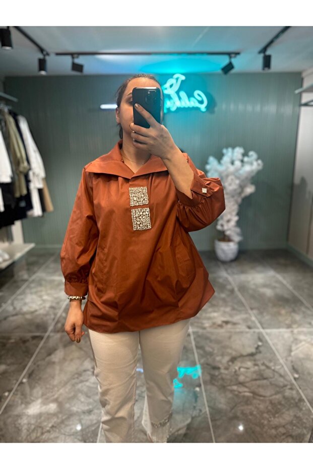 KARE TAŞLI GÖMLEK - 1