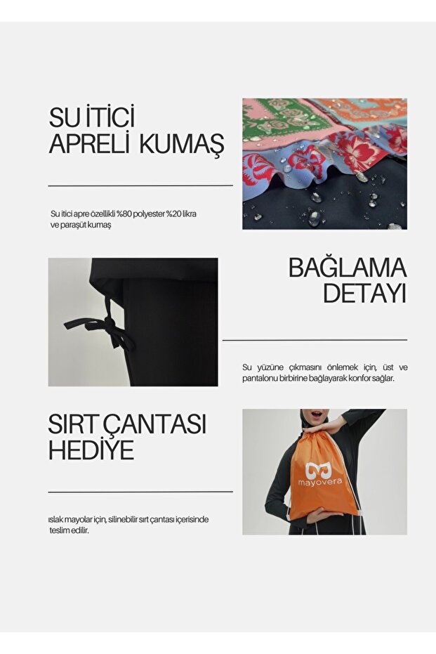 Tesettür Mayo- Papağan - 7