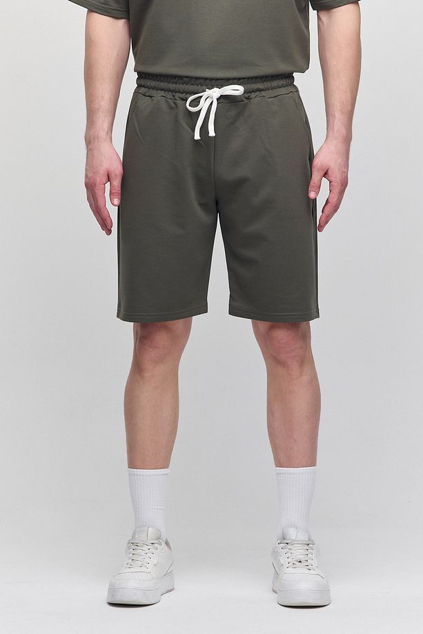 Erkek Comfort Fit Haki Şort & Bermuda - 2