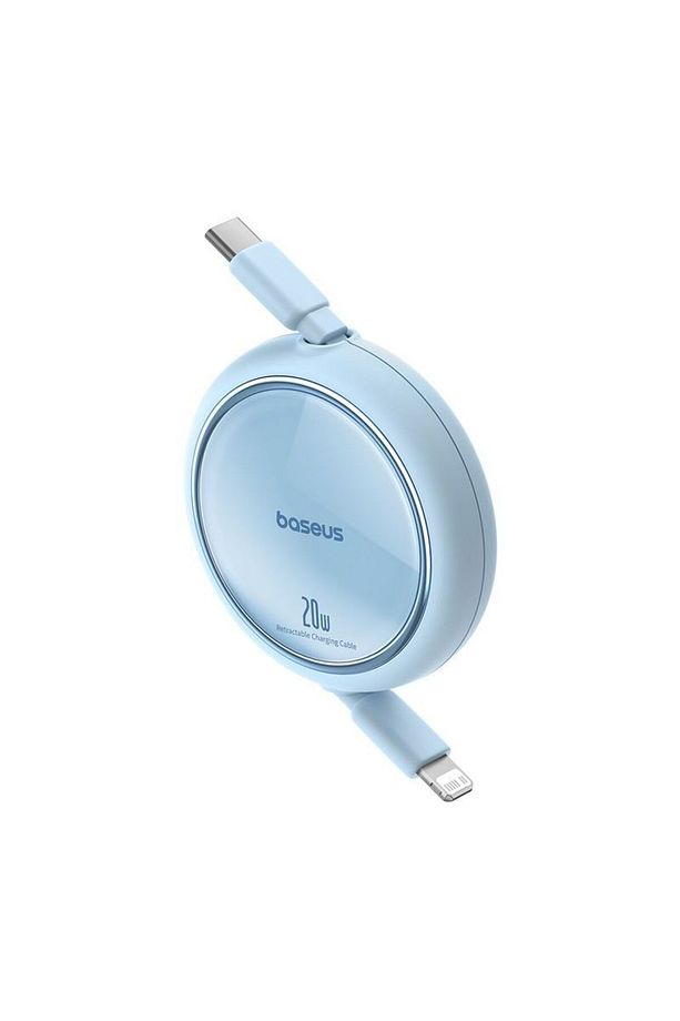 Free2Pull USB-C / Lightning Çıkarılabilir Kablo  20W 1m - Mavi - 1
