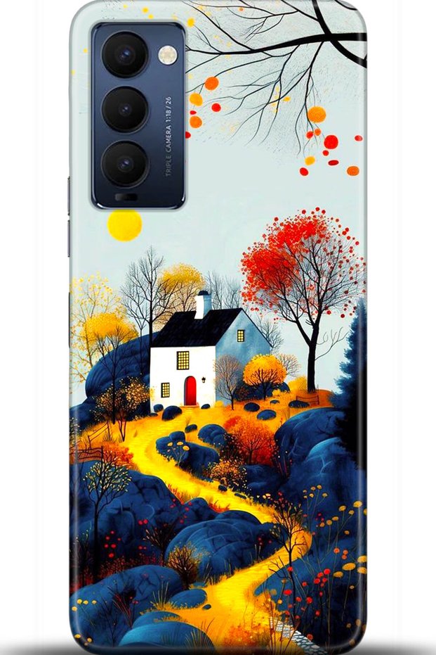 Camon 18 Case Hd Printed Case - Mastermind Series 5569