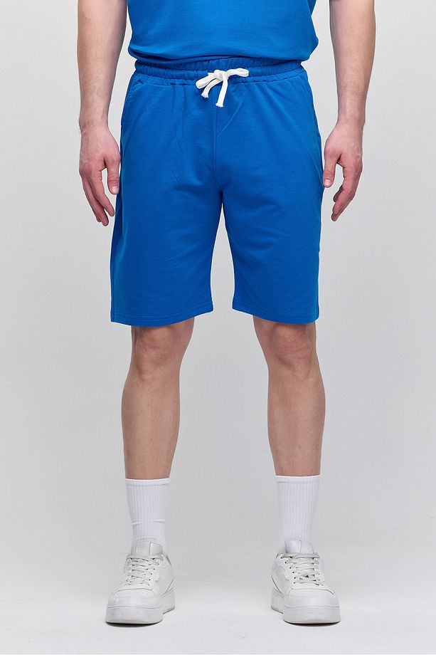 Erkek Comfort Fit Mavi Şort & Bermuda - 2