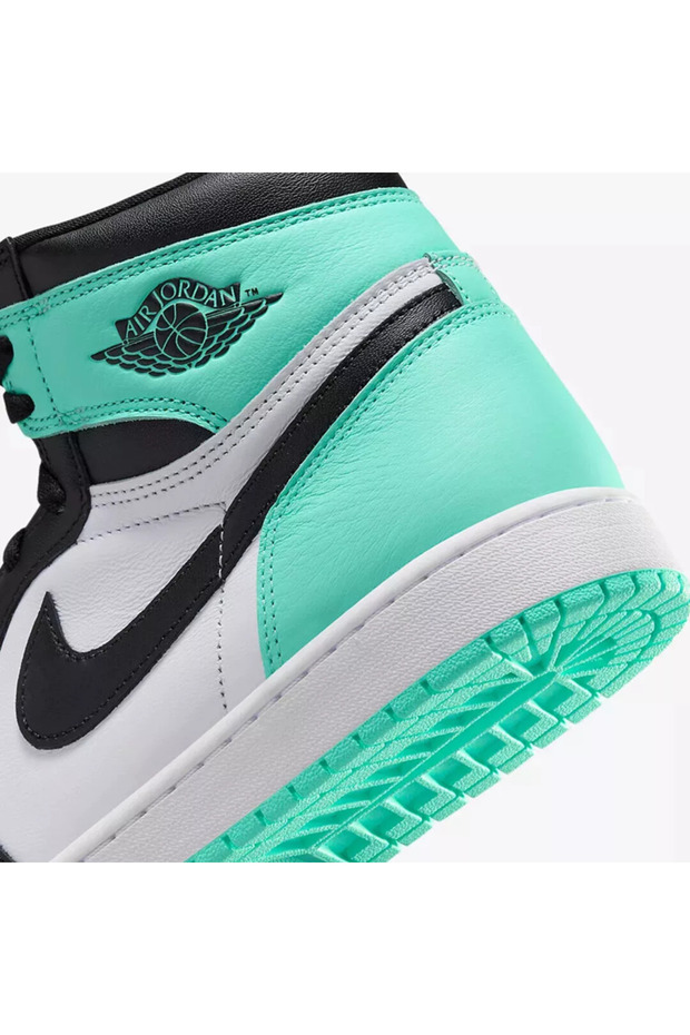 Air Jordan 1 Retro High 0g Zielony Glow Biały Czarny Dz5485-130 Męskie Kup 1 Rozmiar Duży - 4