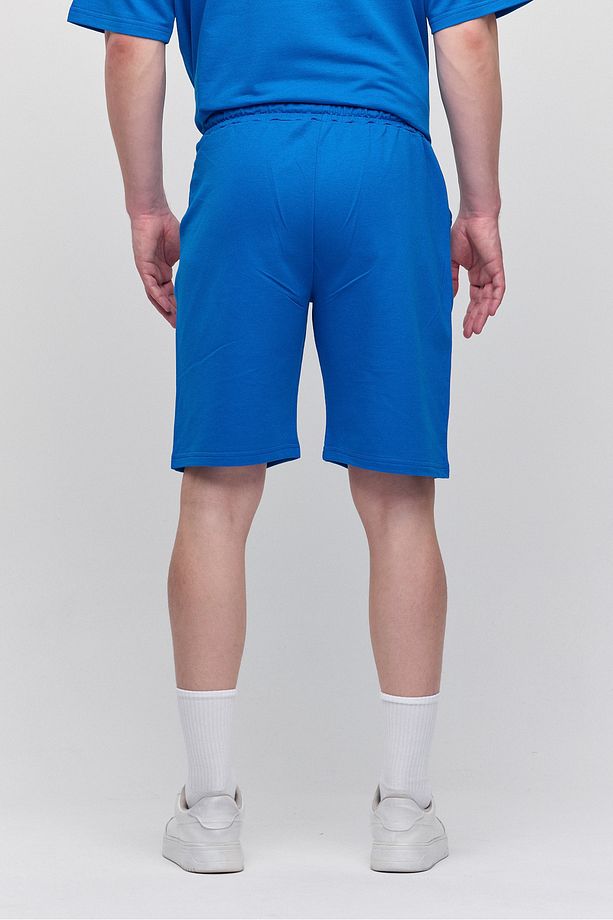 Erkek Comfort Fit Mavi Şort & Bermuda - 7