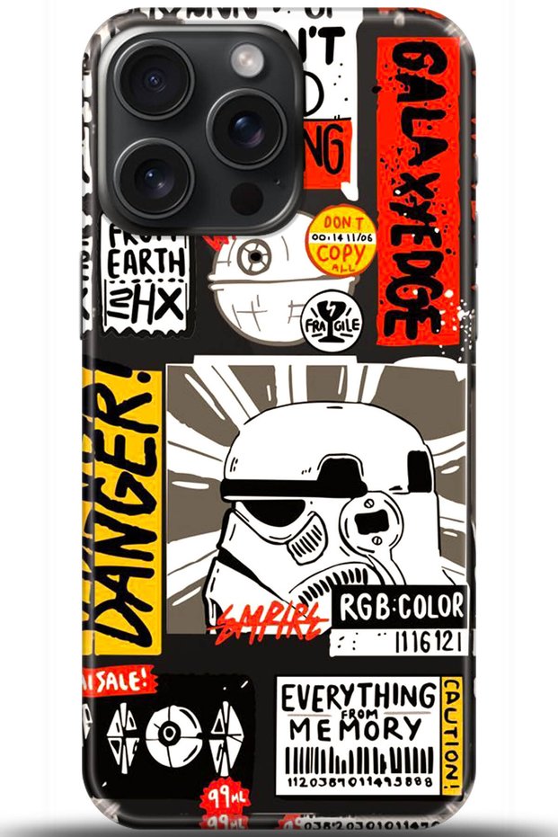 Apple iPhone 15 Pro Case Hd Printed Case - Mastermind Series 5555