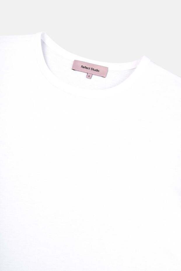 Basic Modal T-shirt - Beyaz - 2