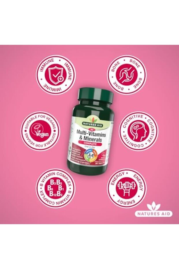 فيتامينات ومعادن متعددة كاملة، 90 قرصًا - 4