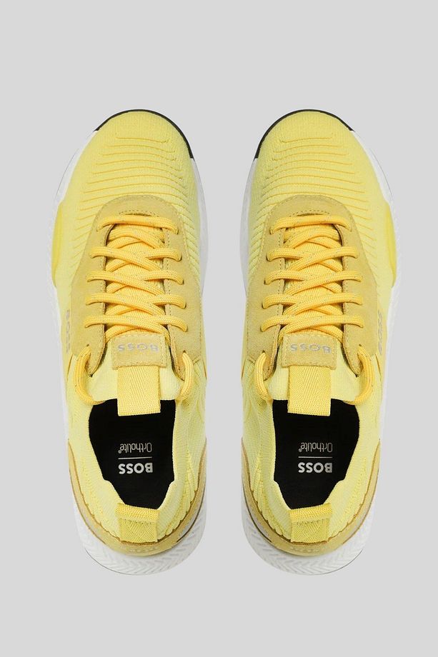 Footwear Titanium Run Erkek Bağcıklı Spor Ayakkabı Sarı - 5