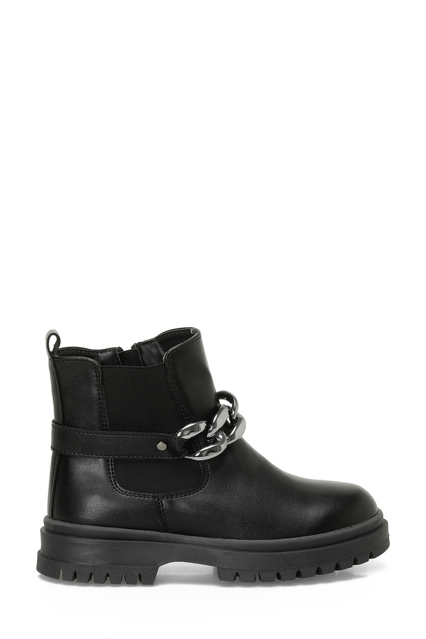 Cusia.F4Pr Black Girl's Biker Boots
