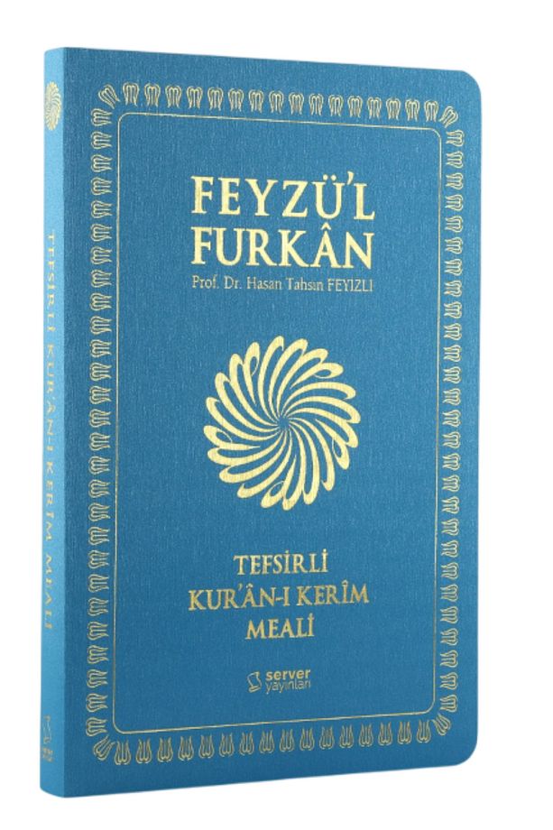 Feyzü'l Furkan Tefsirli Kuranı Kerim Meali Turkuaz(ORTA BOY-SADECE MEAL-İNCE CİLT) - 1