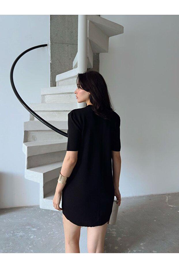 Cold Thread Soft Mini Dress - 2