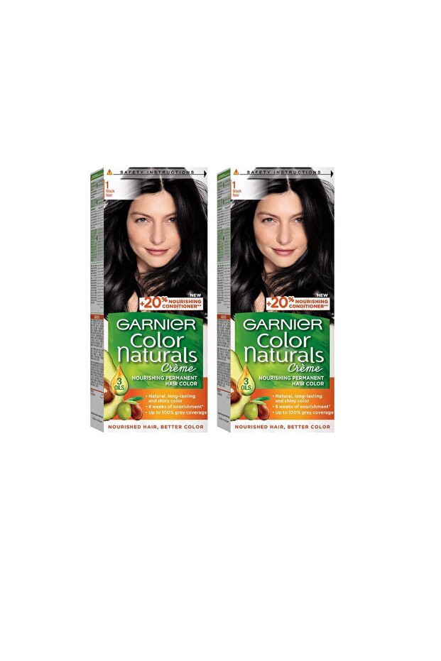 COLOR NATURALS 1 BLACK (TWIN PACK)