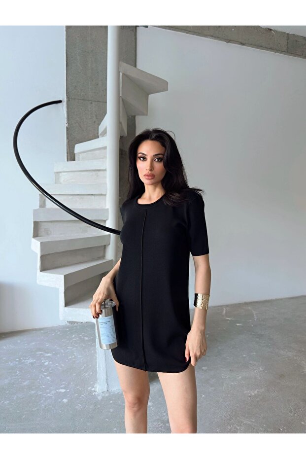 Cold Thread Soft Mini Dress - 3